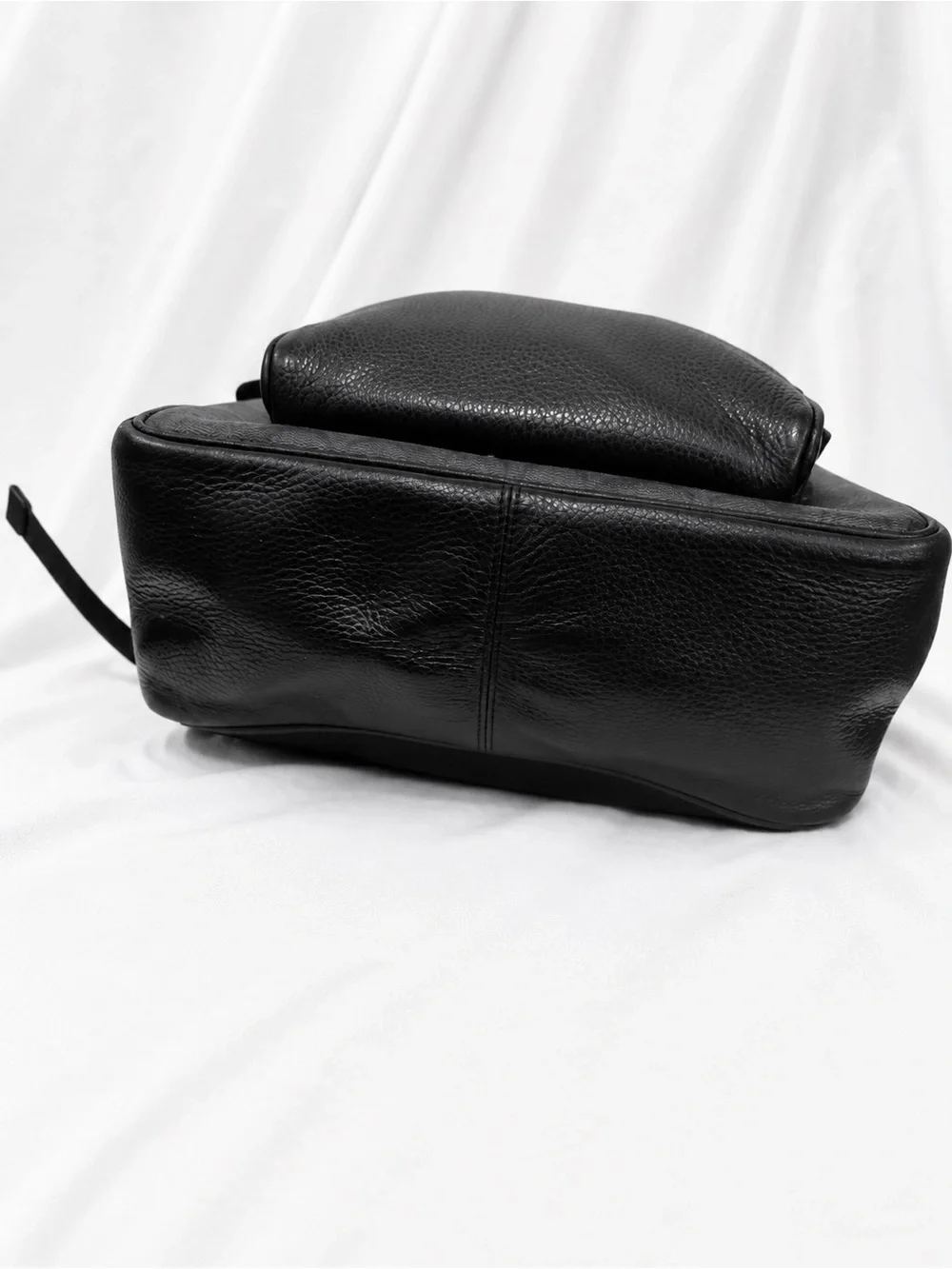 Coach Court Backpack Signature Canvas Black Smoke Leather Style 5671